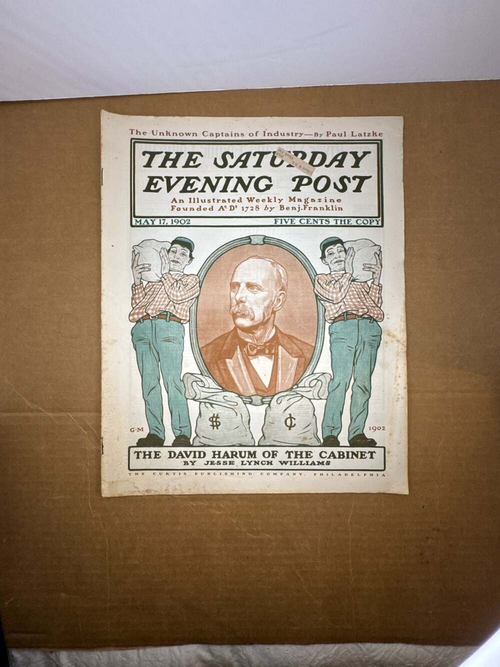 Vintage The Saturday Evening Post Magazine May 17 1902